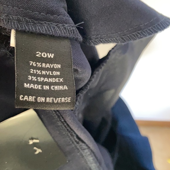 Briggs navy blue pull on short w comfort waistband and stretch 20W - Picture 17 of 17